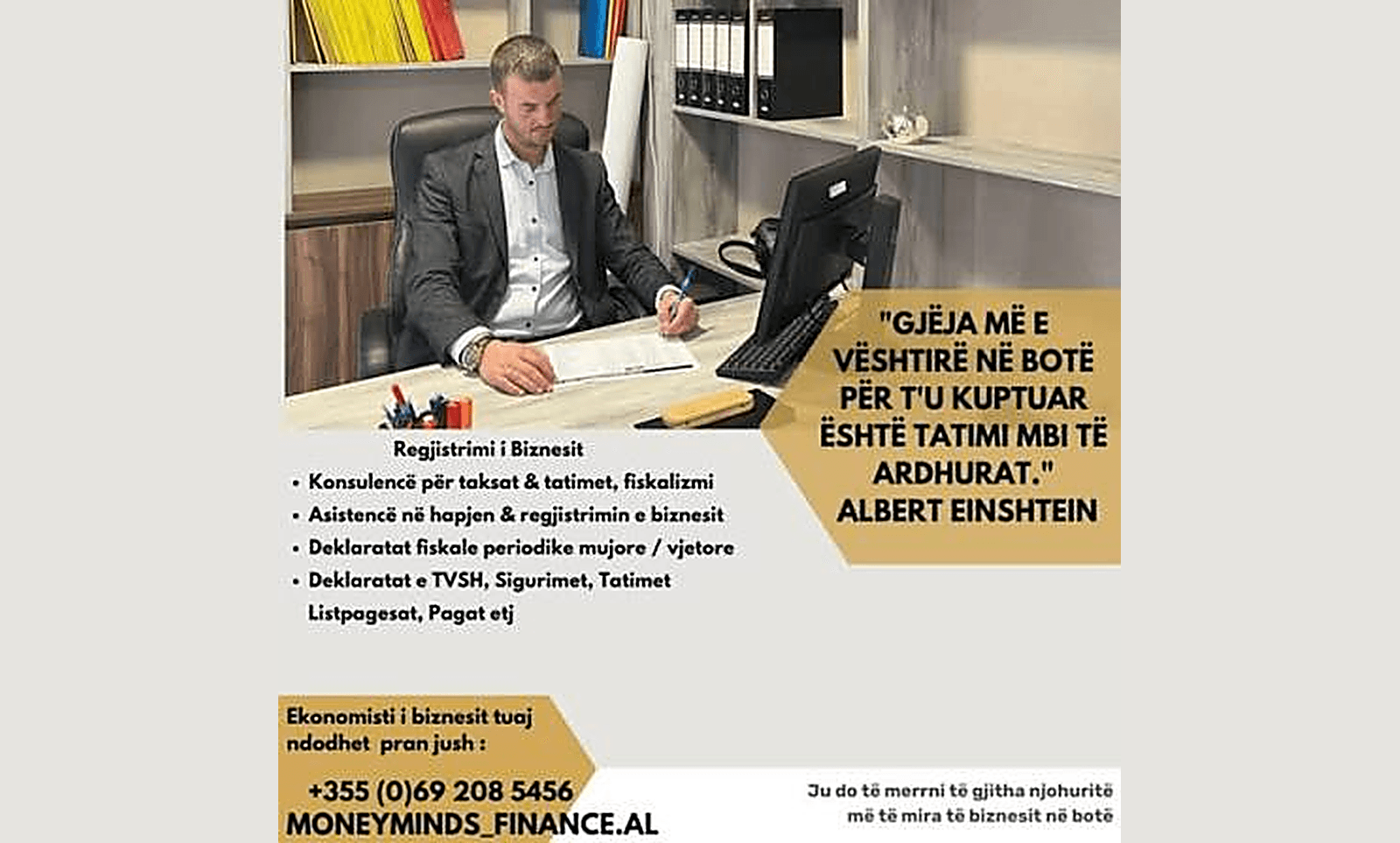 EKONOMIST OLTJAN ZHUPA – KONSULENCË FINANCIARE DHE SHËRBIME KONTABILITETI NË SARANDË – Kontabilitet, Konsulencë Financiare, Shërbime Biznesi