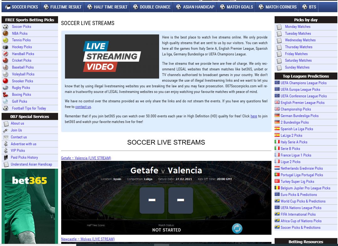 futboll live online