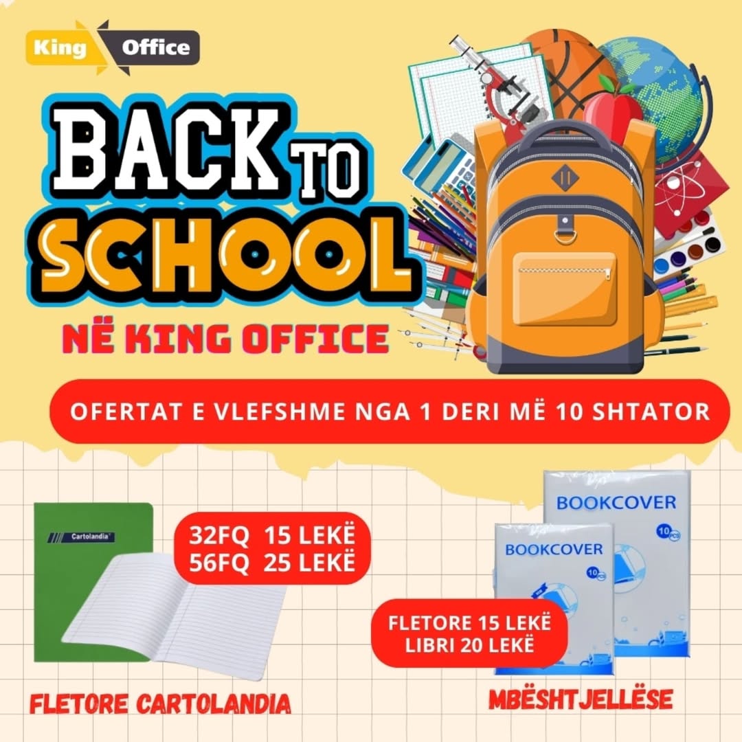 KING OFFICE – KANCELARI, LODRA EDUKATIVE DHE PAJISJE ELEKTRONIKE NË TIRANË – foto 4