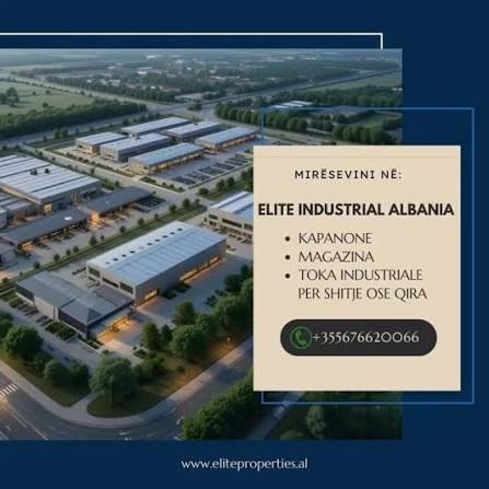 ELITE INDUSTRIAL ALBANIA - TOKA, MAGAZINA DHE KAPANONE NE SHITJE E QERA NE TIRANE – foto 2