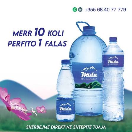 UJE MIDA – UJE MINERAL NATYRAL NGA BURIMET E QELEZIT, PUKE – foto 3