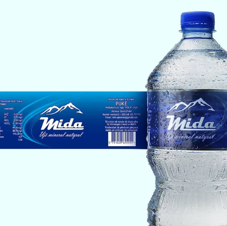 UJE MIDA – UJE MINERAL NATYRAL NGA BURIMET E QELEZIT, PUKE – foto 4