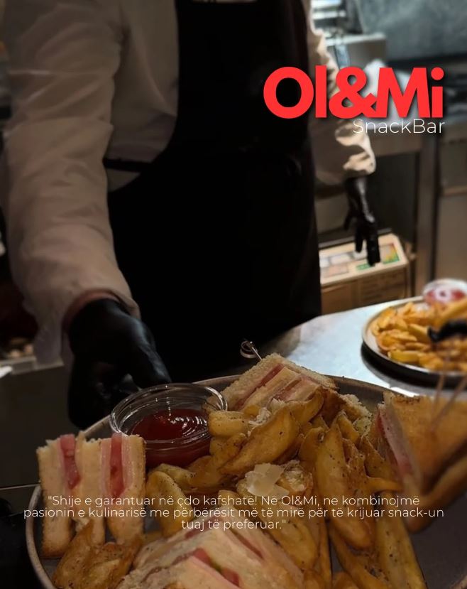 OL&MI SNACK BAR – SANDUICE, HAMBURGER DHE KAFE NE ZEMER TE TIRANES – foto 2