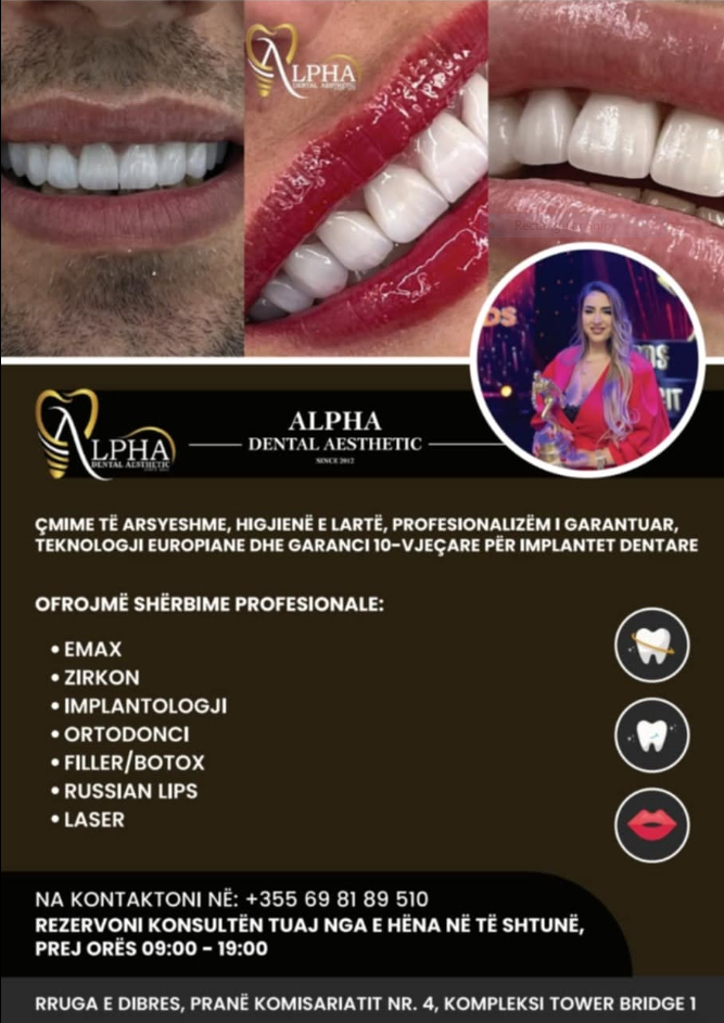 ALPHA DENTAL AESTHETIC, DR. ESMERALDA BACI - TIRANË – foto 2