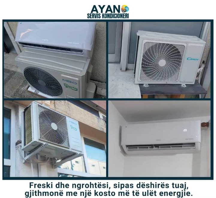 AYAN TEKNIK KONDICIONERI – SERVIS, SHITJE, MONTIM , TIRANË – foto 2