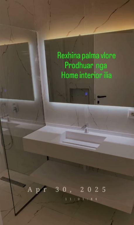 HOME INTERIOR ILIA – MOBILJE TUALETI, LAVAMAN CORIAN DHE MOBILJE ME POROSI NE BERAT – foto 3